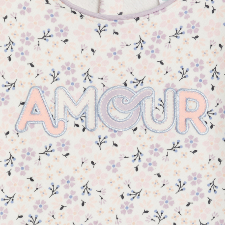 Obaibi Φούτερ από χνουδωτό ύφασμα με τυπωμένα σχέδια για μωρά κοριτσάκια