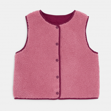 Okaidi Ζακέτα δύο όψεων, ροζ για κορίτσια