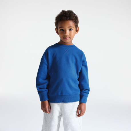 Okaidi Φούτερ μονόχρωμο πράσινο για αγόρια