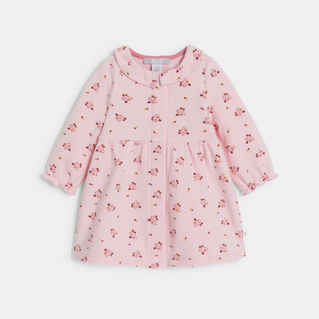 Obaibi Φόρεμα με τυπωμένα σχέδια ροζ για μωρά κοριτσάκια