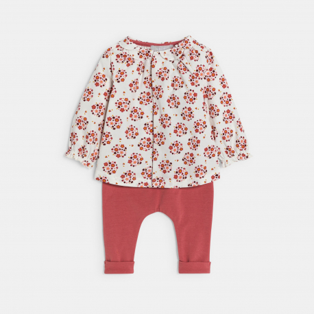 Obaibi Σύνολο για μωρά κοριτσάκια ροζ