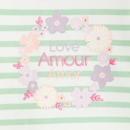 Obaibi Φούτερ από χνουδωτό ύφασμα με τυπωμένα σχέδια για μωρά κοριτσάκια