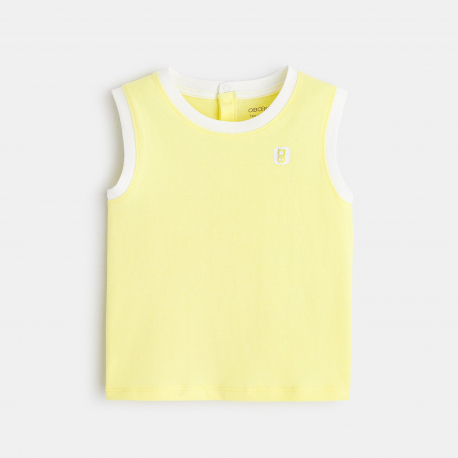 Obaibi Φανελάκι αμάνικο από μακό για μωρά αγοράκια