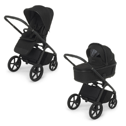 Καρότσι και port-bebe FoppaPedretti Commander Duo Onyx Black
