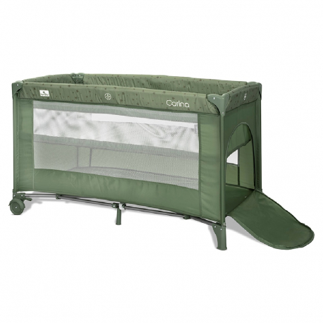 Παρκοκρέβατο 2 επιπέδων Lorelli® Classic Carina Green Stars