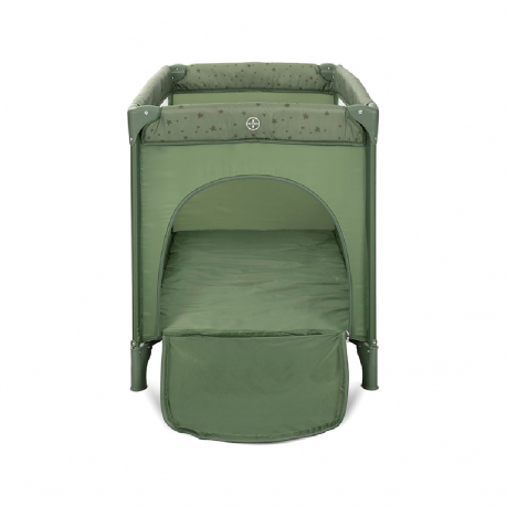 Παρκοκρέβατο 2 επιπέδων Lorelli® Classic Carina Green Stars