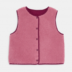 Okaidi Ζακέτα δύο όψεων, ροζ για κορίτσια