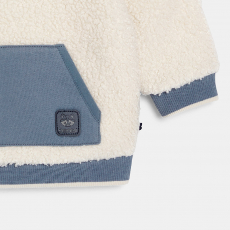 Obaibi Φούτερ με όρθιο γιακά με φερμουάρ με μεγάλη καλυπτικότητα.