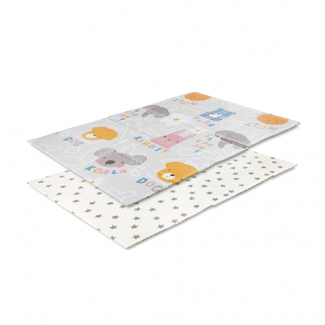 Ισοθερμικό χαλάκι παιχνιδιού διπλής όψης Lorelli® Premium Grey 120x180 cm