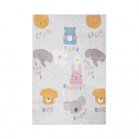 Ισοθερμικό χαλάκι παιχνιδιού διπλής όψης Lorelli® Premium Grey 120x180 cm