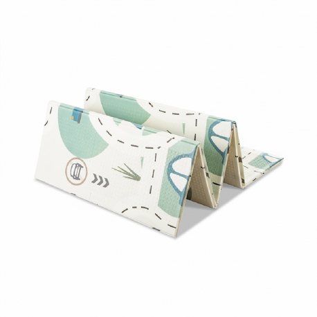 Ισοθερμικό χαλάκι παιχνιδιού διπλής όψης Lorelli® Premium Blue 180x200 cm