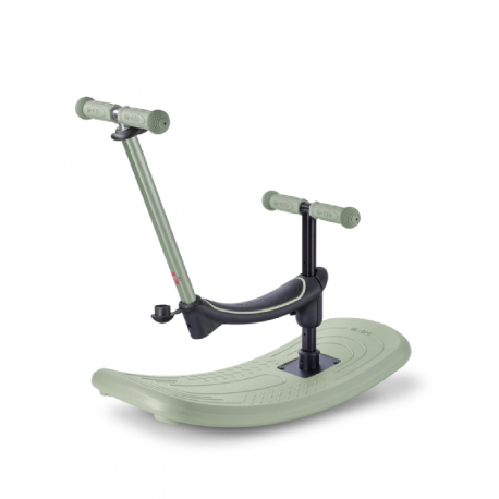 Τρίκυκλο πατίνι Mini Micro Deluxe Rock &amp; Go LED Olive Sage