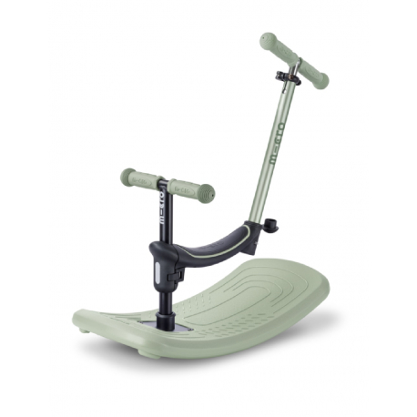 Τρίκυκλο πατίνι Mini Micro Deluxe Rock &amp; Go LED Olive Sage
