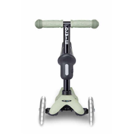 Τρίκυκλο πατίνι Mini Micro Deluxe Rock &amp; Go LED Olive Sage