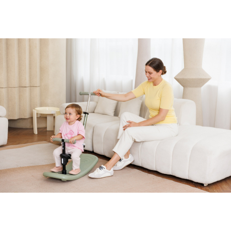 Τρίκυκλο πατίνι Mini Micro Deluxe Rock &amp; Go LED Olive Sage