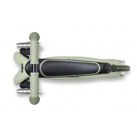 Τρίκυκλο πατίνι Mini Micro Deluxe Rock &amp; Go LED Olive Sage