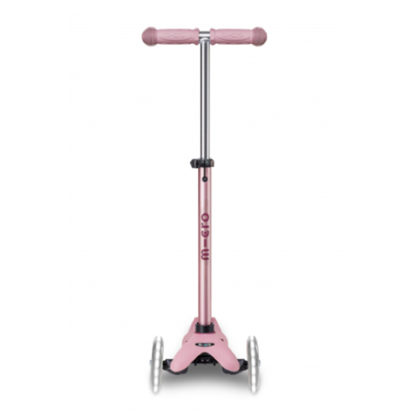 Τρίκυκλο πατίνι Mini Micro Deluxe Rock &amp; Go LED Dusty Rose