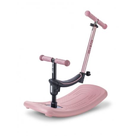 Τρίκυκλο πατίνι Mini Micro Deluxe Rock &amp; Go LED Dusty Rose
