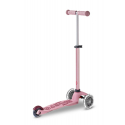 Τρίκυκλο πατίνι Mini Micro Deluxe Rock & Go LED Dusty Rose