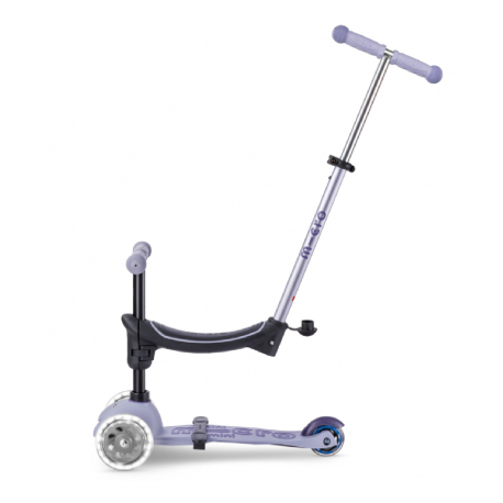 Τρίκυκλο πατίνι Mini Micro Deluxe Rock &amp; Go LED Lavender Mist