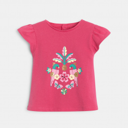 Obaibi Μπλούζα με τυπωμένα λουλούδια για μωρά κοριτσάκια