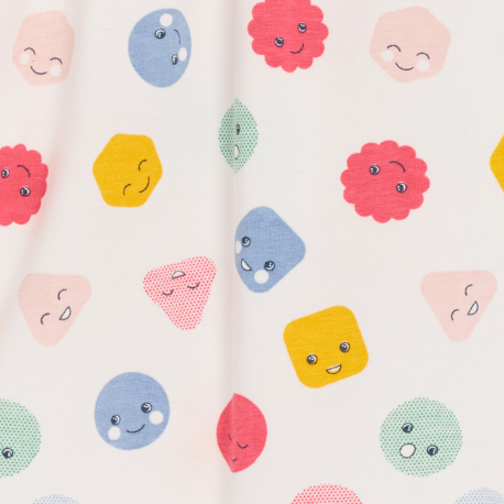 Obaibi Μπλούζα με λάστιχο με τυπωμένα σχέδια ροζ για μωρά κοριτσάκια