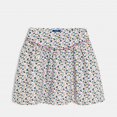 Okaidi Φούστα κοντή με τυπωμένα σχέδια γκρι για κορίτσια