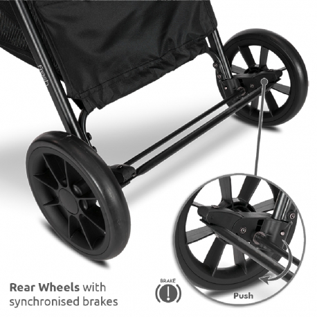 Καρότσι Lorelli® Fresh Black Pearl