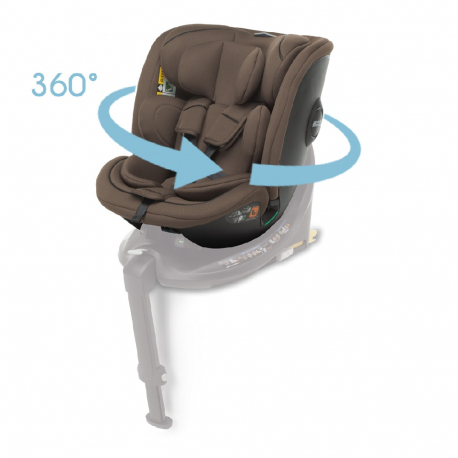 Κάθισμα αυτοκινήτου FoppaPedretti Disk Grow Cinnamon Brown 40-150 cm