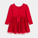 Okaidi Robe rouge festive Fille