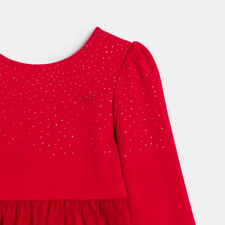 Okaidi Robe rouge festive Fille