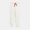 Okaidi Ensemble de pyjama blanc a motif festif Fille
