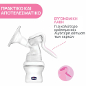 Χειροκίνητο θήλαστρο Chicco Natural Feeling