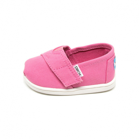 Βρεφικά παπούτσια TOMS Tiny Alpargata Bubblegum Pink