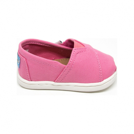 Βρεφικά παπούτσια TOMS Tiny Alpargata Bubblegum Pink