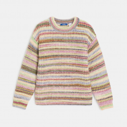 Okaidi Pull raye multicolore Fille