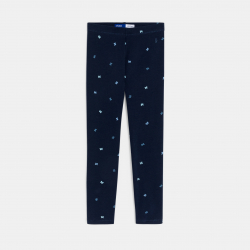 Okaidi Κολάν μακρύ με μοτίφ πεταλούδα μπλε για κορίτσια