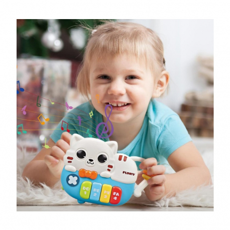 Μουσική γατούλα Lazarid Toy Funny