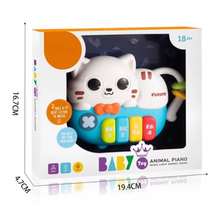 Μουσική γατούλα Lazarid Toy Funny