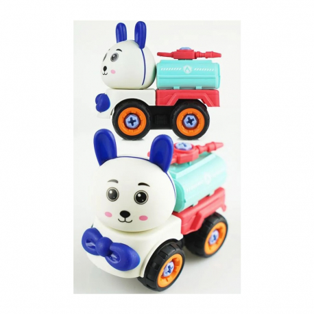 Συναρμολογούμενα ζωάκια - αυτοκίνητα Lazarid Pets DIY Car