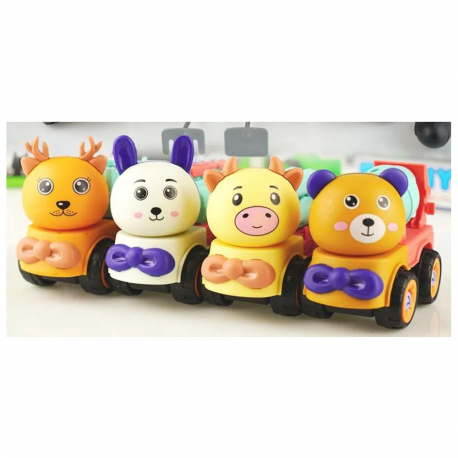 Συναρμολογούμενα ζωάκια - αυτοκίνητα Lazarid Pets DIY Car