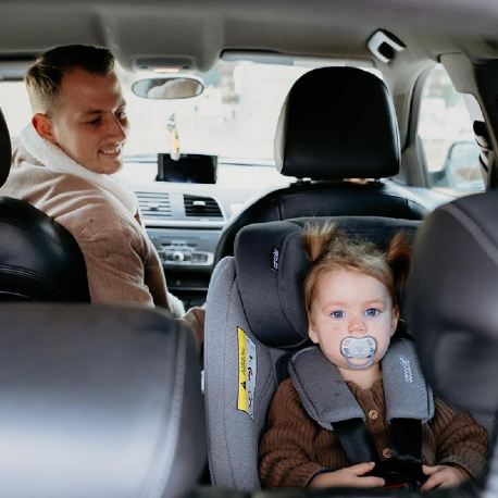 Κάθισμα αυτοκινήτου i-Size Coccolle Sidra Moonlit Grey 40-150 cm
