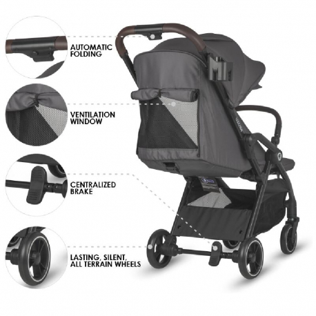 Καρότσι Coccolle Arella Dark Pearl