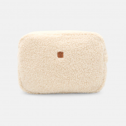 Obaibi Κασσετίνα με φερμουάρ από φλις ροζ για μωρά κοριτσάκια