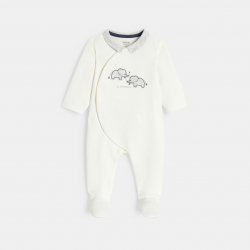 Obaibi Φορμάκι ύπνου από κοτλέ βελούδο, ελέφαντας, για μωρά αγοράκια