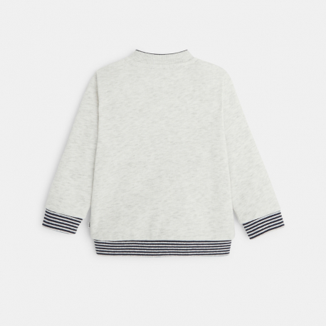 Obaibi Μπουφάν teddy από απαλό χνουδωτό ύφασμα για μωρά αγοράκια