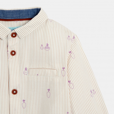 Obaibi Πουκάμισο με λαχανικά για μωρά αγοράκια