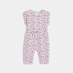 Obaibi Ολόσωμη φόρμα από ύφασμα με ιδιαίτερο σχέδιο φρούτα για μωρά κοριτσάκια