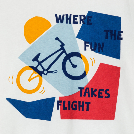 Okaidi Πιτζάμα 2 τεμαχίων από μακό σε ναυτικό μπλε για αγόρια