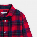 Obaibi Chemise a carreaux rouge bebe garcon